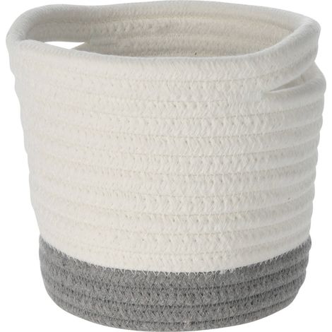 Panier de rangement, coton, 13 x 13 cm (1/2)