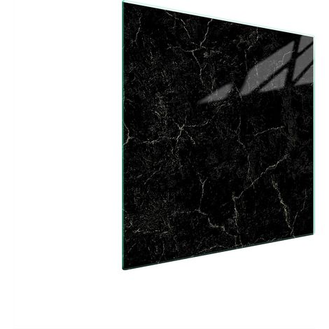 GLASSCHUTZPLATTE FÜR HERD 50x52 MARMOR