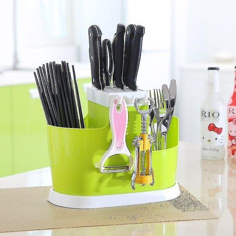 Étagère de rangement pour ustensiles de cuisine, porte-couteaux, porte-baguettes