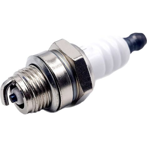Lot 10 bougies d’allumage L7T adaptées tondeuses à gazon et tronçonneuses moteurs 2 temps compatible entretien jardin moteur (1/4)