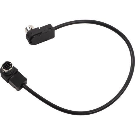Connecteur AUX 30cm pour Autoradio Alpine, Câble Audio Haute Résistance, Adaptateur Entrée CD Player, Remplacement Compatible, Longueur 11.81in, Accessoire Voiture (1/5)
