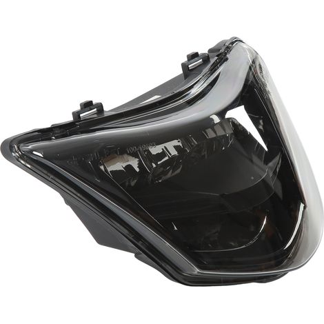 Motorradscheinwerfer LC135 V1, getönte Linse, leistungsstarkes weißes Licht, wasserdicht, LED-Fernlicht, Ersatzscheinwerfer, hohe Sichtbarkeit (1/5)