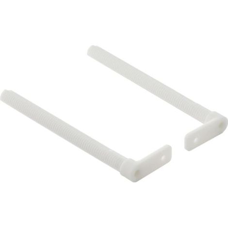 Vis 1/4 de tour pour plaque de commande – Fixation pour WC – Acier inoxydable – Longueur 50mm – Pour plaques Twinline Geberit