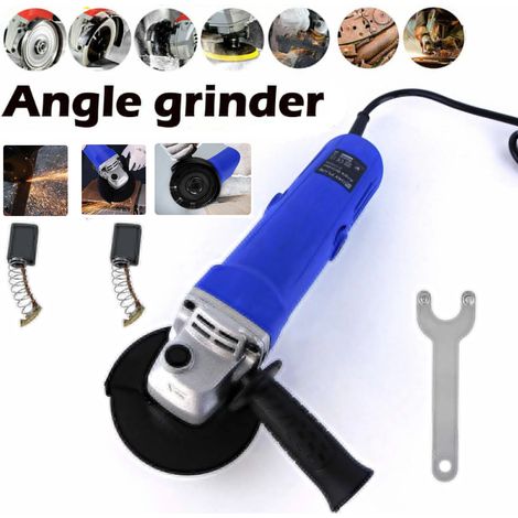 Ponceuse d'angle électrique robuste 4800w 115mm Disques abrasifs coupants