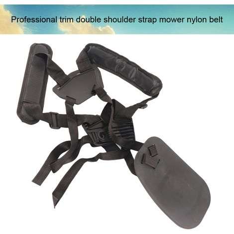 Professioneller Trimmer-Doppelschultergurt aus Nylon für Rasenmäher und Freischneider (1/5)