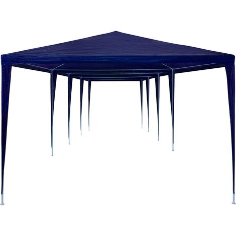 Tonnelle de jardin,Tente de réception 3x12 m PE Bleu CFW63718 (1/5)