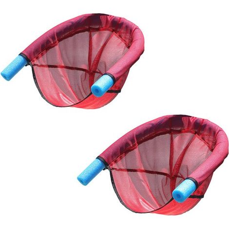 Ensemble de 2 pièces : chaise de piscine, tapis de piscine, chaise suspendue, chaise de piscine en filet en forme de U, coussin flottant non gonflable, bouée non incluse. Idéal pour la natation et la (1/5)