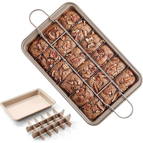 Brownie-Backform Brownie-Form Muffinform Backform Cupcake-Backform Muffinform Cupcake-Förmchen Muffin Cupcake Antihaftbeschichtung Kochutensilien (1/5)