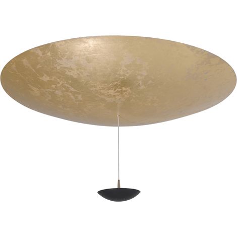 Plafonnier Zyan noir avec or Ø 90cm - 5200-08-90-DW (1/2)