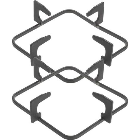 Support Universel pour Cuisinière à Gaz 2 Pièces, Anneau de Support pour Poêle et Casserole en Fonte (1/5)