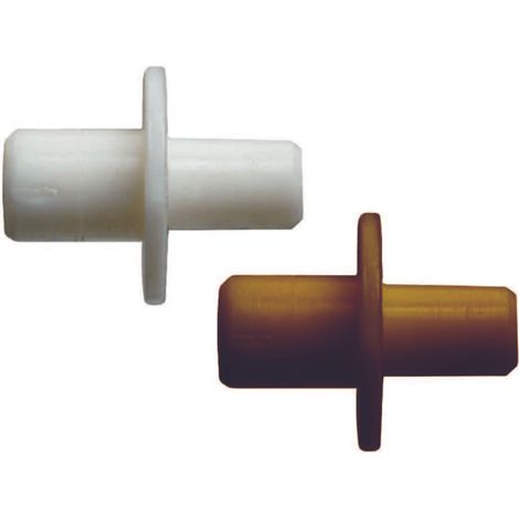 Mensolina in plastica - ø mm.5/6 marrone