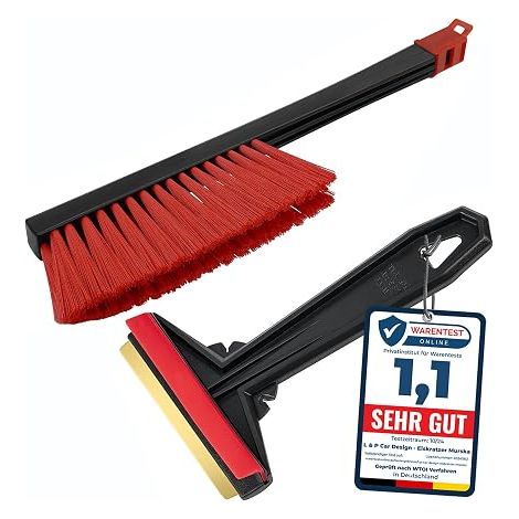 Windshield Scraper and Snow Broom Set Car Snow Brush Car Auto Winter Finland A054+A059 Set Random Colour (1/5)
