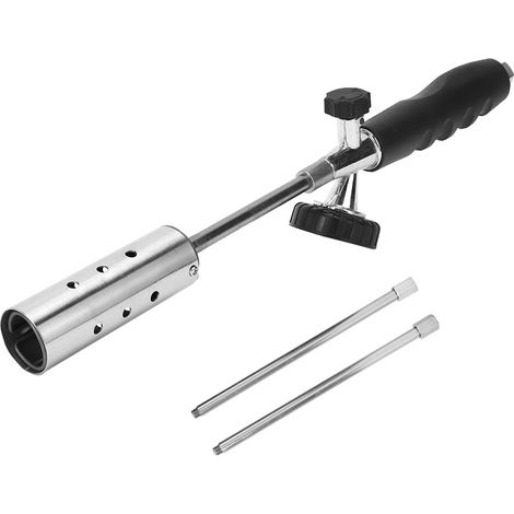 Chalumeau à gaz portable haute température, flamme réglable pour barbecue 1350℃ (1/5)