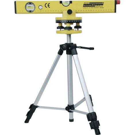 Brüder Mannesmann M81125 Livella manuale con laser incl. treppiede 40 cm 30 m 0.5 mm/m (1/10)