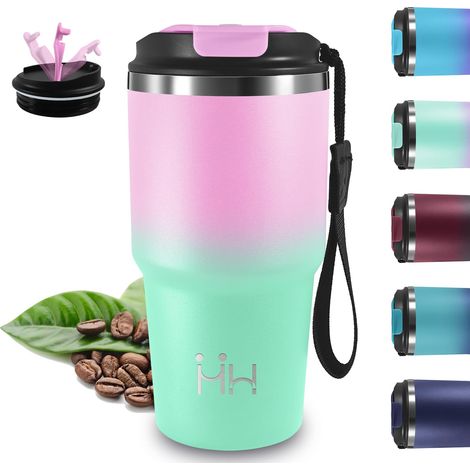 Mug Isotherme, 20oz Tasse Isotherme, Sans BPA, 8h Froid (1/5)