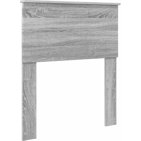 Headboard Grey Sonoma Engineered wood vidaXL