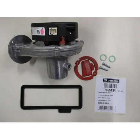 Remeha Ventilatore NRG118 - D19.6, 7665194