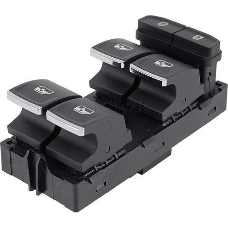 3CC959857 3G0959857C convient à l'interrupteur de lève-vitre Volkswagen, l'interrupteur principal pour la commande de lève-vitre. (1/2)