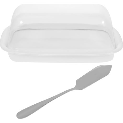 à beurre réutilisable OUNONA en plastique avec couvercle (1/5)