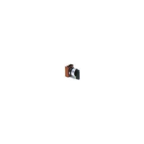 Selettore leva 2 posizioni fisse, Ø22 mm, anello metalloCGE184370