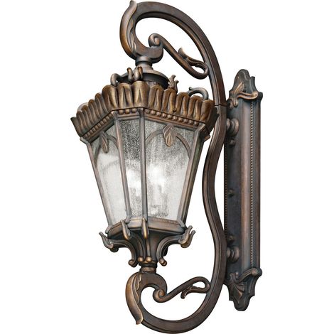 Elstead Tournai - Lanterna da parete per esterno a 4 luci Londonderry IP44, E27