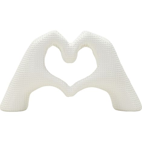 LIEBHABER-SKULPTUR, WEISS, 25 x 7,5 x 13,5 cm (1/5)
