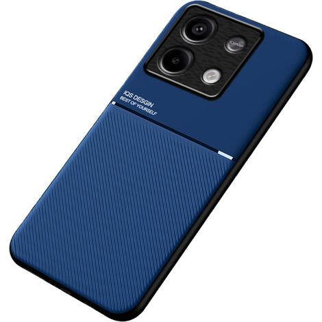 Custodia per Xiaomi Redmi Note 13 5G, con piastra di supporto magnetica, blu (1/2)