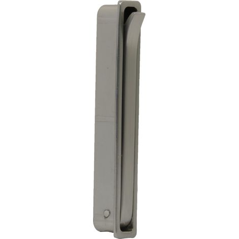Porte-vêtements coulissant siro 93 mm chrome fixation vis (1/5)