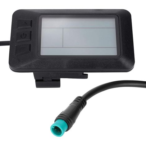 Instrument LCD de vélo, Accessoire électrique de Conversion de vélo Instrument LCD KT-LCD7 avec connecteur étanche USB Accessoires de Modification de vélo électrique (1/5)