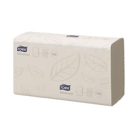 TORK Papierhandtuch Tork Xpress® Advanced 21,3 x 23,4 cm (B x L) Papier 100 % recycelt weiß 20 x 190Bl./Pack. (1/5)