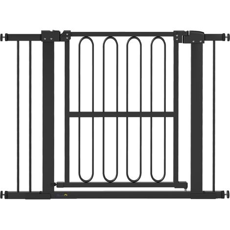 Sicherheitsgitter für Hunde und Treppen 76–104 cm aus Metall und Kunststoff MODENUIT (1/4)