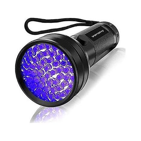 Lampes torches UV à 51 LED, détecteurs d'urine d'animaux, d'insectes et de taches (1/3)