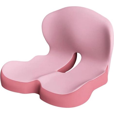 Coussins d'assise intégrés en mousse à mémoire de forme en L, faciles à nettoyer, pour la maison ou le bureau. (1/5)