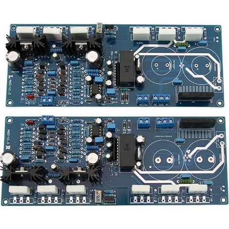 Convient aux cartes d'amplificateurs A60, rétroaction de courant réglable de classe A, 4-8 Ω, 200 W, 8 Ω, 300 W, 4 Ω, sans transistors. (1/3)