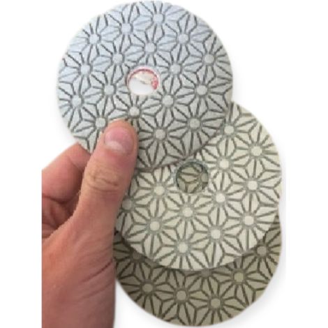 Kit de Ponçage Diamant 1,2,3 Finitions Parfaites pour Carrelage, Marbre & Pierre Outillage Carreleur 2.0