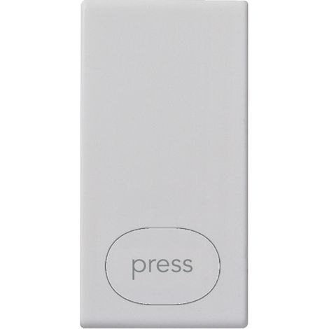 VIMAR - 14021.PS.SL Tasto 1M PRESS Silver