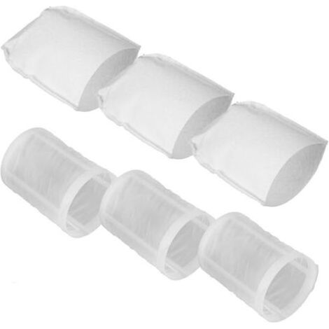 Set mit 3 Vorfiltern + 3 Filtern für Makita Staubsauger CL100/CL106/CL180/DCL180 – Staubsaugerzubehör – Vorfilter 451208-3 – Filterteil 443060-3 (1/4)