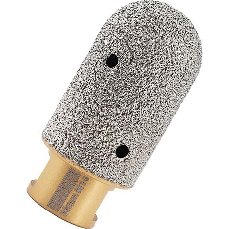 Fraise diamantée 30 mm agrandit les trous existants en carrelage en porcelaine Plan de travail en marbre Foret à doigts revêtu de diamant (1/5)