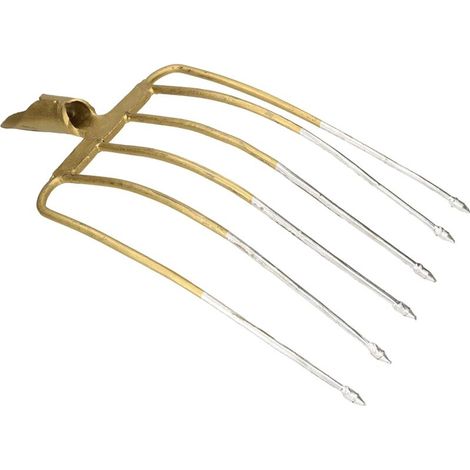 Fourchette à foin 6 dents Fourchette à foin Fourchette de jardin Fourchette à fumier Fourche de jardin Fourche à bêche Fourchette pour jardin et agriculture (1/5)