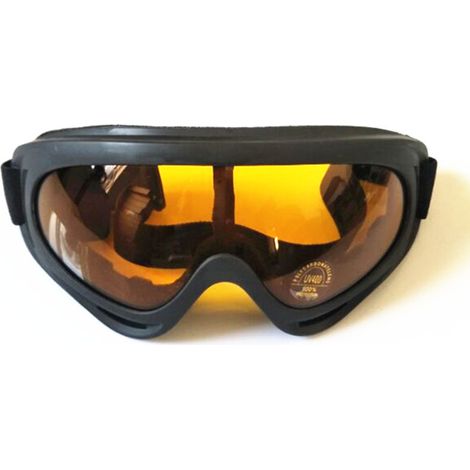 Lunettes X400 lunettes tactiques anti-sable antichoc lunettes tout-terrain coupe-vent lunettes de moto orange (1/2)