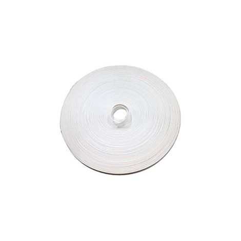 CINTINO PLASTIFICATO BIANCO ARIETE PER AVVOLGIBILI- - mt.50x mm.20h. in rotolo - 50 mt