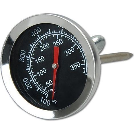 Stainless Steel Oven Thermometer for Barbecue Grill Smoker Thermometer 50 to 350 °C, 100 to 700 ℉ (Type A 350°C) (1/5)