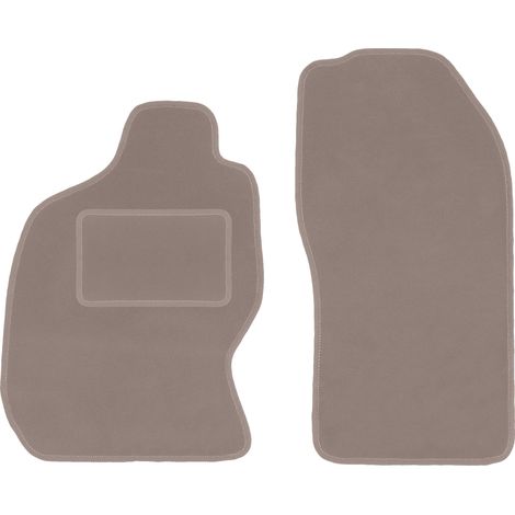 Alfombrillas delanteras para Nissan Patrol Y61 GU GR todoterreno (1998-2004) beige (1/5)