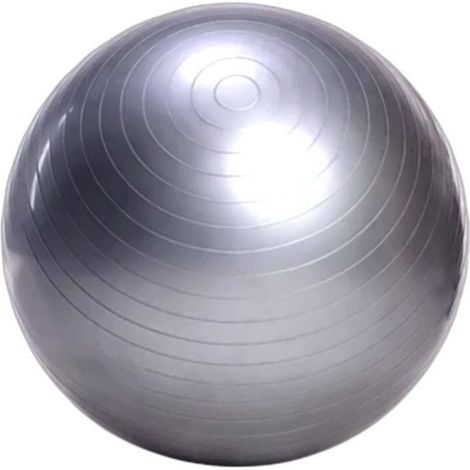 Pilatesball, Gymnastikball – Grau – Multisport – Fitness