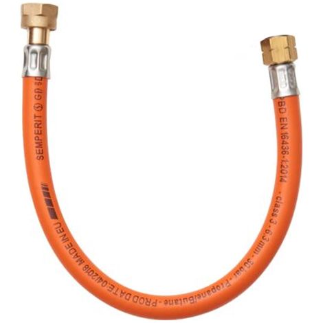 Favex – Lyre souple 40 cm pour camping-car – Raccord femelle W20x1/14" L.H – Pression 0,3-16 bar – Usage intensif