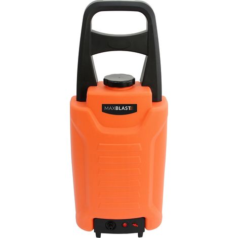 Carrello Acqua 30L con Serbatoio, Tubo 7m, Pistola Alta Pressione, Manico, Ruote, Spruzzo Regolabile, Cestino, Batteria Ricaricabile, Accessori Inclusi, Giardino Piante e Pulizia (1/5)
