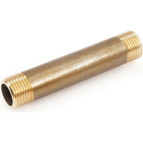 Tronchetto in ottone giallo maschio 3/8" x 100 mm rinaldi e pettinaroli