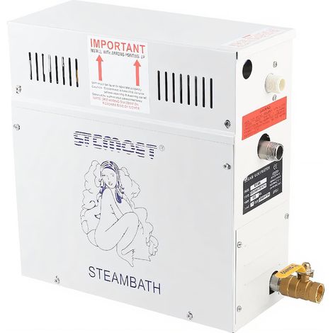 Bath Steam Generator, 4.5KW 220V Steam Generator Shower Sauna Steam Bath Heater for Home Sauna Spa