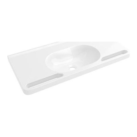 HEWI 950.11.250 Lavabo, rebord anti-éclaboussures, (1/3)