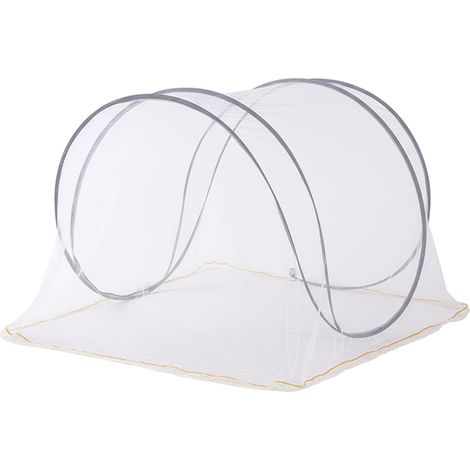 Tente moustiquaire, idéale pour les tentes pliantes, avec porte (1/5)